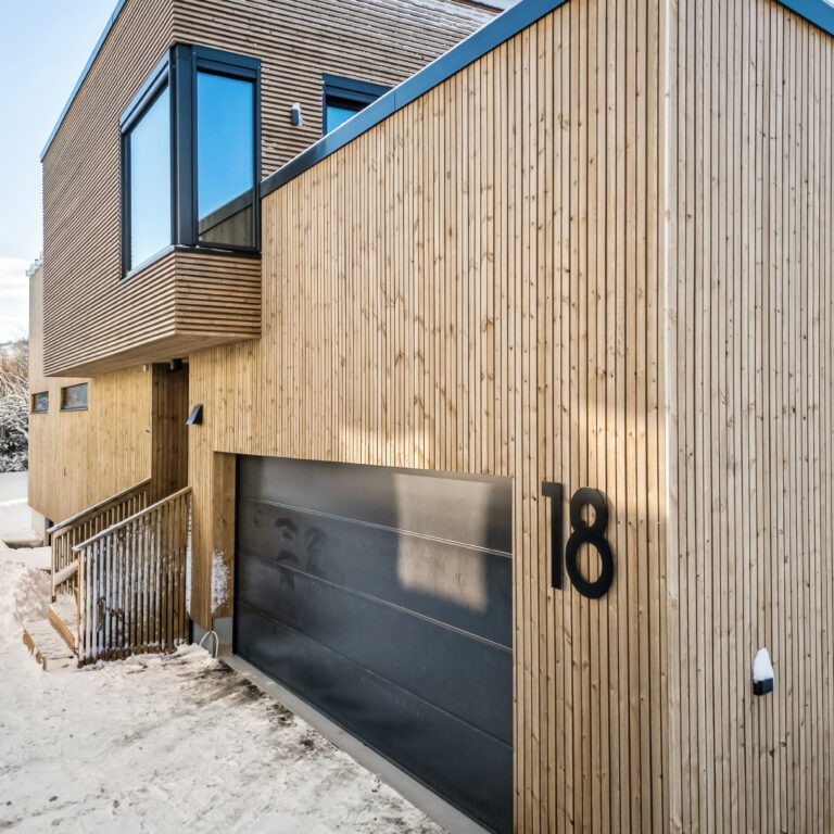 Timberbygg - nybygg Huldervegen